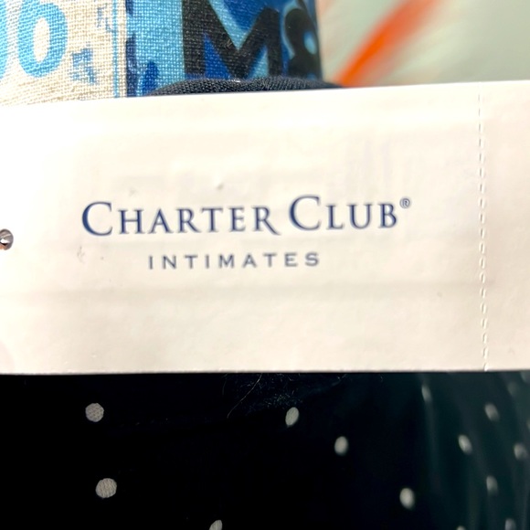 Women's Cotton Printed Short Wrap Robe, Created for Macy's-NWT - Picture 5 of 5